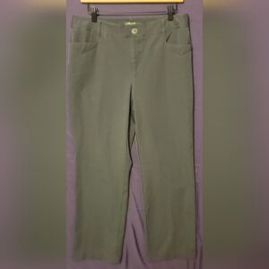 Eddie Bauer Womens Dark Grey Trousers Size 12 Short